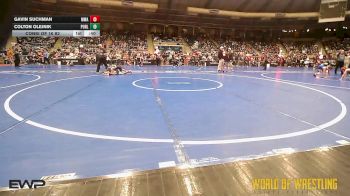 76 lbs Consi Of 16 #2 - Gavin Suchman, Moen Wrestling Academy vs Colton Olejnik, Purler Wrestling