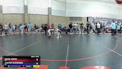 59 lbs Cons. Round 1 - David Arens, OH vs Carter Burneisen, PA