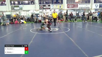 J-80 lbs Quarterfinal - Silas Goodwin, NY vs Kason Wesby, VA