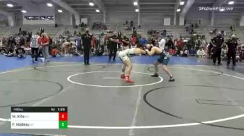 145 lbs Final - Michael Kilic, GA vs Fin Nadeau, MT