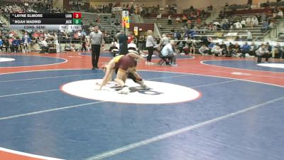 5A 138 lbs Cons. Semi - Layne Elmore, Lake Hamilton vs Noah Madrid, Jacksonville
