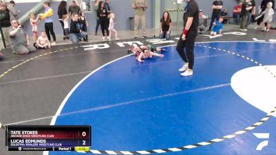 70 lbs Round 1 - Tate Stokes, Anchor Kings Wrestling Club vs Lucas Edmunds, Soldotna Whalers Wrestling Club