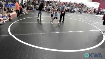 43 lbs Consi Of 8 #2 - Luke Emerson, Hennessey Takedown Club vs Huxley Perry, Blackwell Wrestling Club