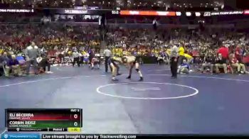 1 lbs Quarterfinal - Eli Becerra, Missouri Valley vs Corbin Reisz, Logan-Magnolia