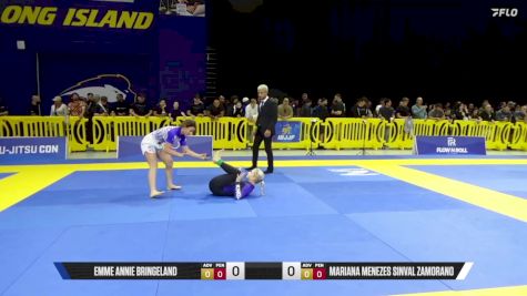 Mariana Menezes Sinval Zamorano vs Emme Annie Bringeland 2025 Pan IBJJF Jiu-Jitsu No-Gi Championship