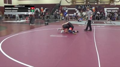 S-2 lbs 5th Place Match - Arieana Torres, Empire Wrestling Academy vs Teagan Junker, TWC