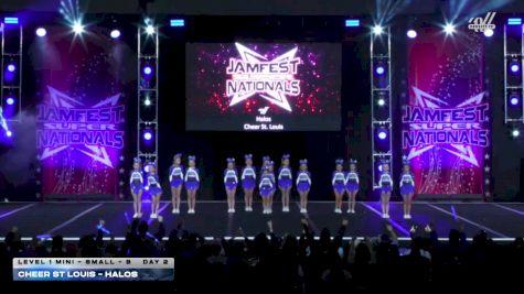 Cheer St. Louis - Halos [2026 L1 Mini - Small - B DAY 2] 2026 JAMfest Cheer Super Nationals