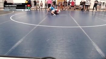 150-159 lbs Semifinal - Cam Matthews, DeKalb WC vs Gianni Panozzo, Clifton Central