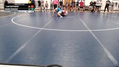 150-159 lbs Semifinal - Cam Matthews, DeKalb WC vs Gianni Panozzo, Clifton Central