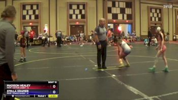 84 lbs Round 3 (10 Team) - Madison Healey, MGW- Cotton Candy vs Stella Kramer, MGW- Mango Bango
