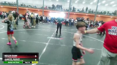 80 lbs Quarterfinal - Zeke Mandell, Eastside Youth Wrestling vs Liam Beasey, Team Tiger