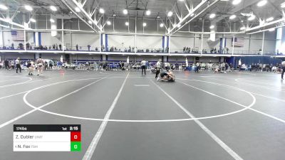 174 lbs Round Of 16 - Zeke Dubler, Unattached-Lehigh University vs Noah Fox, F&M