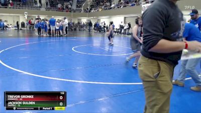 115 lbs Finals (8 Team) - Trevor Gronke, Minneota vs Jackson Gulden, Sartell