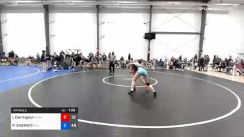 70 kg Prelims - Isabell Carrington, Wrestle Like A Girl 1 vs Piper Staniford, Wyoming Seminary (W)