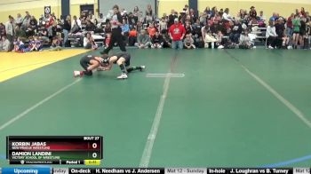 70 9U Champ. Round 2 - Korbin Jabas, New Prague Wrestling vs Damion Landini, Victory School Of Wrestling