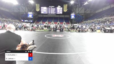 138 lbs Cons 64 #2 - Tyler Archuleta, Colorado vs Devon Lietzau, Wisconsin