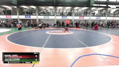 58-62 lbs Quarterfinal - Colton Symons, Morris Wrestling Club vs Rafael Lopez, Cory Clark Wrestling Club