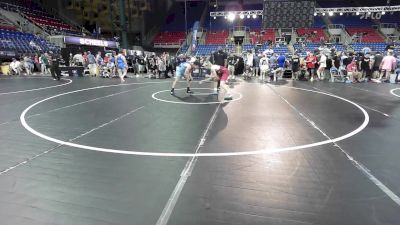 150 lbs Cons 16 #2 - Liam Fox, WY vs August Hibler, NJ