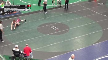 110 lbs Consi Of 32 #1 - Landon Greenawalt, Clarion-Limestone vs Patrick Chrobak, Waynesburg