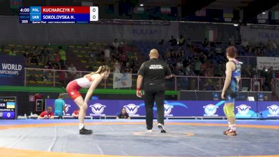 69 kg 1/4 Final - Paulina Kucharczyk, Poland vs Nadiia Sokolovska, Ukraine