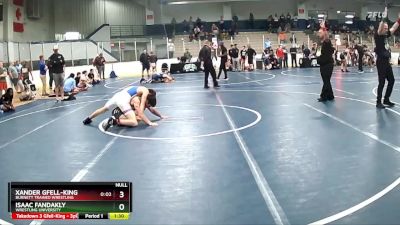 125 lbs Champ. Round 1 - Xander Gfell-King, Burnett Trained Wrestling vs Isaac Fandakly, Wrestling University