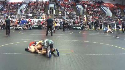 107 lbs Cons. Round 5 - Eric Miller, Romeo WC vs Michael Wilson, Freeland WC