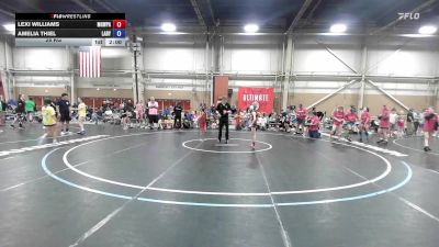 28 kg Rr Rnd 8 - Lexi Williams, Misfits Twizzlers - Gk8E vs Amelia Thiel, Lady Warriors United - GK8E