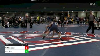 126 lbs Semifinal - Moses Mendoza, CA vs Anthony Knox, NJ