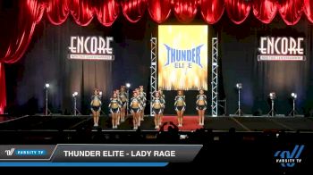 Thunder Elite - Lady Rage [2019 Senior - D2 - Small 5 Day 1] 2019 Encore Championships Houston D1 D2