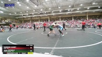 76 lbs Cons. Semi - Hudson Haney, WTC vs Kian Eicholz, Team Central