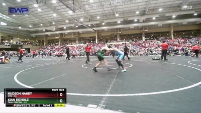 76 lbs Cons. Semi - Hudson Haney, WTC vs Kian Eicholz, Team Central