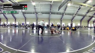 184 lbs Champ. Round 1 - Gavin Hannah, Bloomsburg Unattached vs Tyson Clear, Edinboro-Unattched