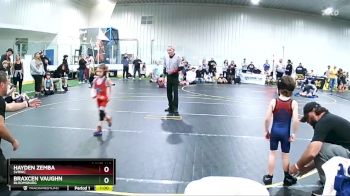 37 lbs Round 2 - Braxcen Vaughn, Bloomsburg vs Hayden Zemba, SVRWC