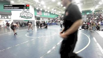 144 lbs Cons. Round 4 - Christopher Minsky, Yucca Valley vs Ethan Ezra, Beverly Hills