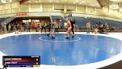 138 lbs Cons. Round 5 - Jaxon Workman, MI vs Amrin Pratt, IN