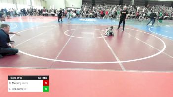 52-B lbs Round Of 16 - Brody Meberg, Red Nose Wrestling School vs Easton DeLauter, Barn Brothers