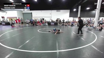 92 lbs Brady Knadler, Texas vs Tre'jore Clark, Iowa Red