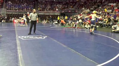 1A-138 lbs Champ. Round 2 - Drew Anderson, Riverside, Oakland vs Max Pollock, Wayne, Corydon