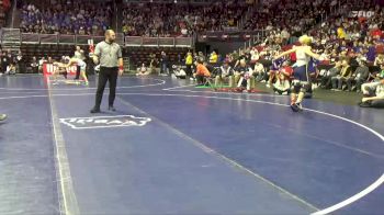 1A-138 lbs Champ. Round 2 - Drew Anderson, Riverside, Oakland vs Max Pollock, Wayne, Corydon