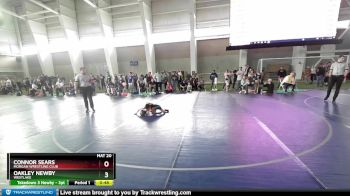 52 lbs Semifinal - Oakley Newby, Westlake vs Connor Sears, Morgan Wrestling Club