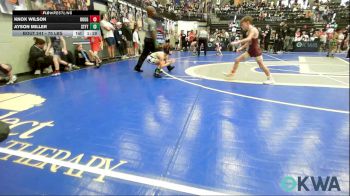70 lbs Semifinal - Knox Wilson, Rough Riders vs Ayson Miller, Standfast