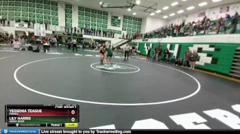 120-125 lbs Cons. Round 2 - Lily Harris, Green River vs Yessenia Teague, Powell