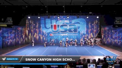 Snow Canyon High School - Snow Canyon Varsity Cheer [2022 High School -- Band Chant -- Cheer] 2022 USA Nationals: Spirit/College/Junior
