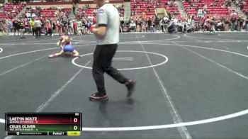 80 lbs Round 1 (6 Team) - Laetyn Boltz, Queens Of Mayhem vs Celes Oliver, The Untouchables