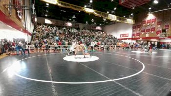 190 lbs Champ. Round 1 - Kashton Osborn, Casper Classic Academy vs Windthunder Tarness, Dubois Middle School