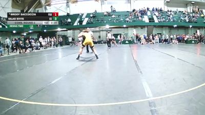 157 lbs Cons. Round 2 - Brody Saccoccia, Purdue vs Silas Stits, Kent State