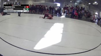 148 lbs Champ. Round 1 - Braxton Soll, Arlington Eagles vs Jax Hansen, Milford Wrestling Club