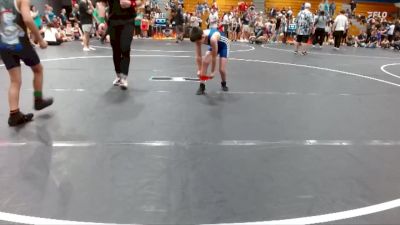 75 lbs Quarterfinal - William Blair, Cobra Wrestling Club vs Samson Taylor, No Worries Acadamy