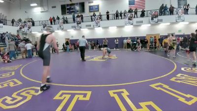 138 lbs 3rd Place Match - Isaac Kosmann, Cody Middle School vs Von Springston, Lander Middle School