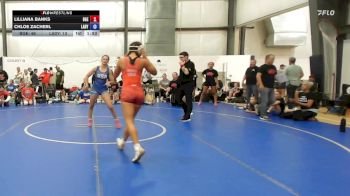 61 lbs Rr Rnd 4 - Lilliana Banks, Badger Girls Elite - W vs Chloe Zacherl, Lady Warriors United - W